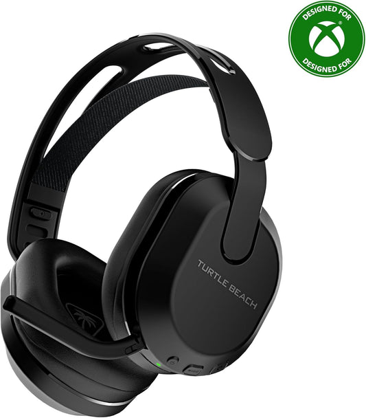 Stealth 500 Wireless Gaming Headset Licensed for Xbox Series X|S, Compatible with Xbox One, Bluetooth, PC, Mobile, 40 Hr Battery, Memory Foam Cushions, Flip-To-Mute Mic, Black