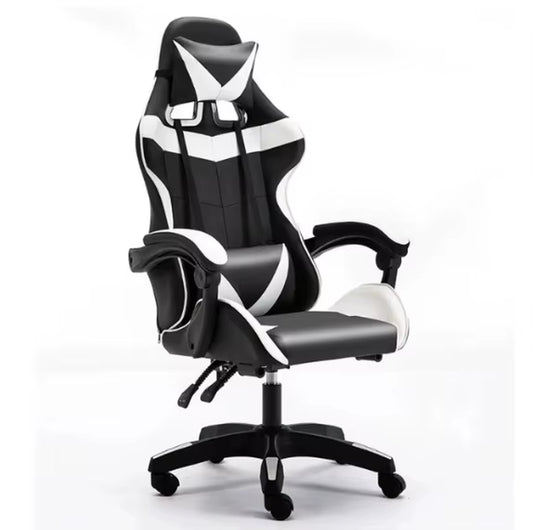 Gaming Swivel Chair with Revolving Cooling Features Customizable Fabric from Runda Made of Synthetic Leather PVC with Footrest