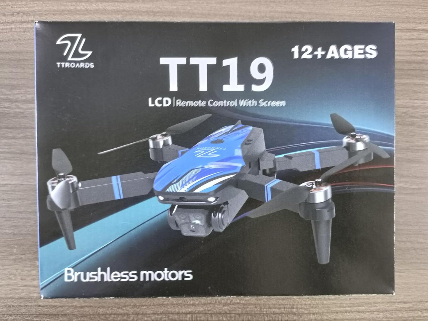 Drone with 4K Camera for Adults, Drone with LCD Screen 2.8 Inch, 32G SD Card, Professional Brushless Motor 270° Obstacle Avoidance, Foldable Remote Control Mini Quadcopter for Beginners